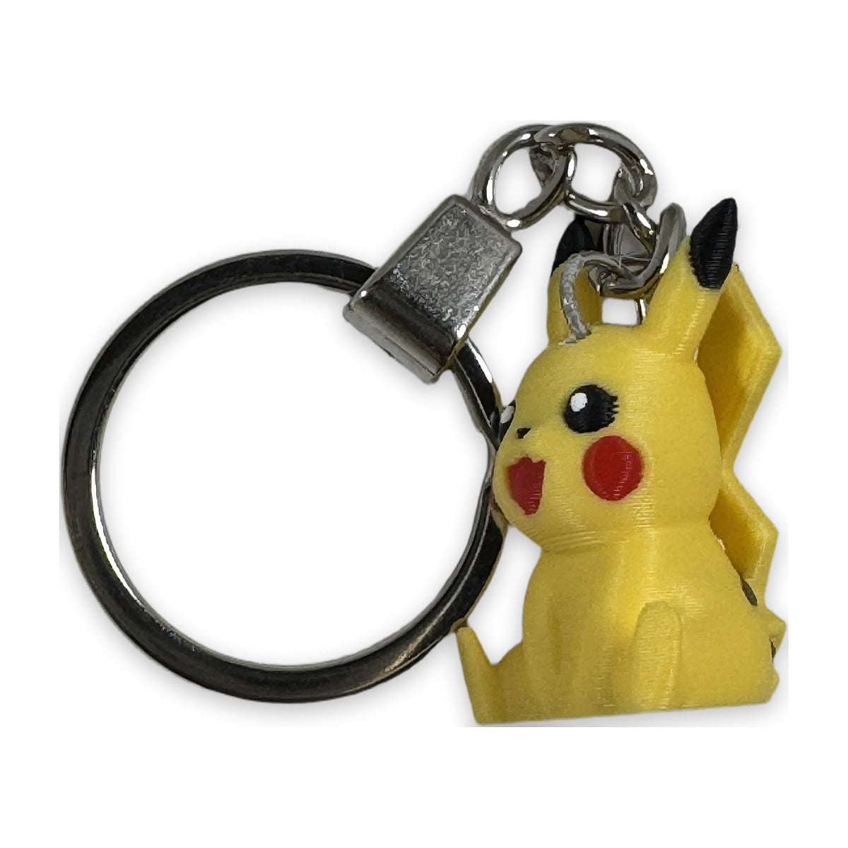 Pikachu keychain, multi-colour print