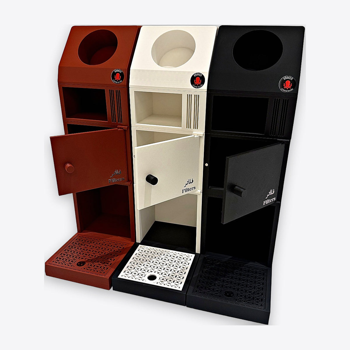 xBloom Tower in Brick Red, Desert Tan and Matte Black