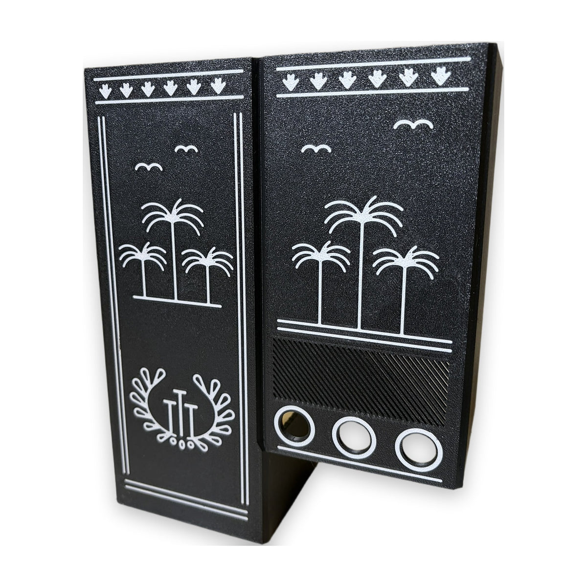 xBloom Cover panels at an angle, showing depth and grille
